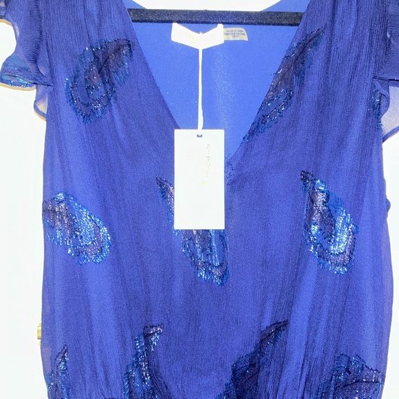 Ramy Brook
Simone Leaf-Print Mini Dress - Picture 5 of 6